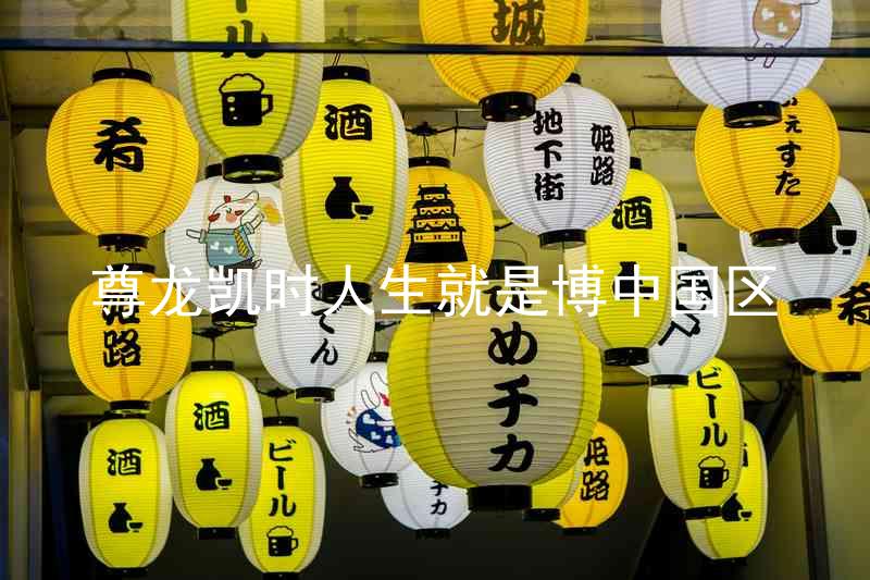 尊龙凯时人生就是博中国区